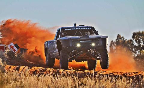 Finke Desert Race outright winner, Travis Robinson