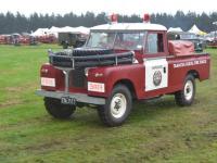 Land Rover display included several Fire Brigade conversions like this one.
